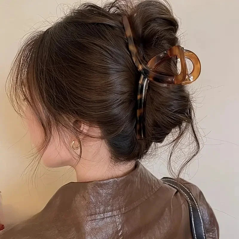 Leopard Claw Clip