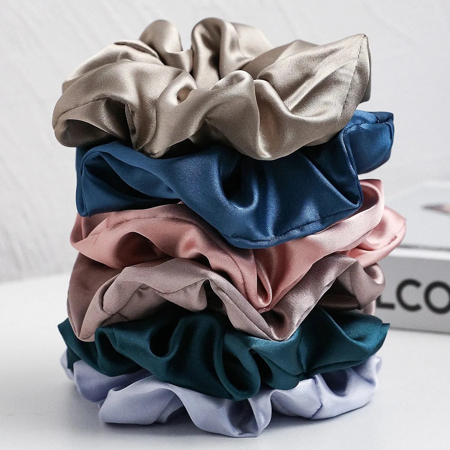 Satin Scrunchie Set