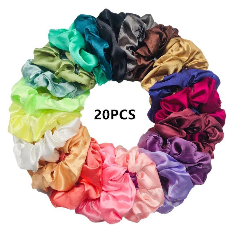 Satin Scrunchie Set