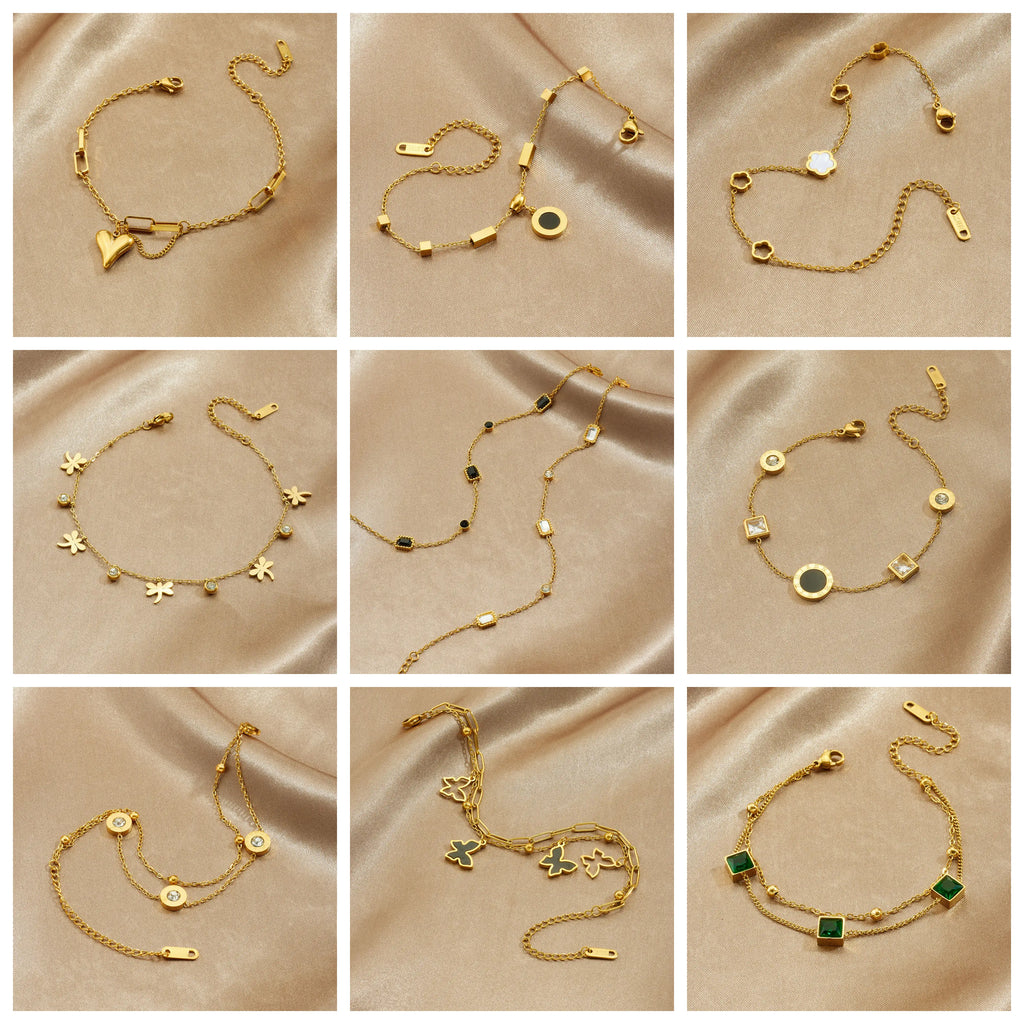 Heart Zircon Bracelet