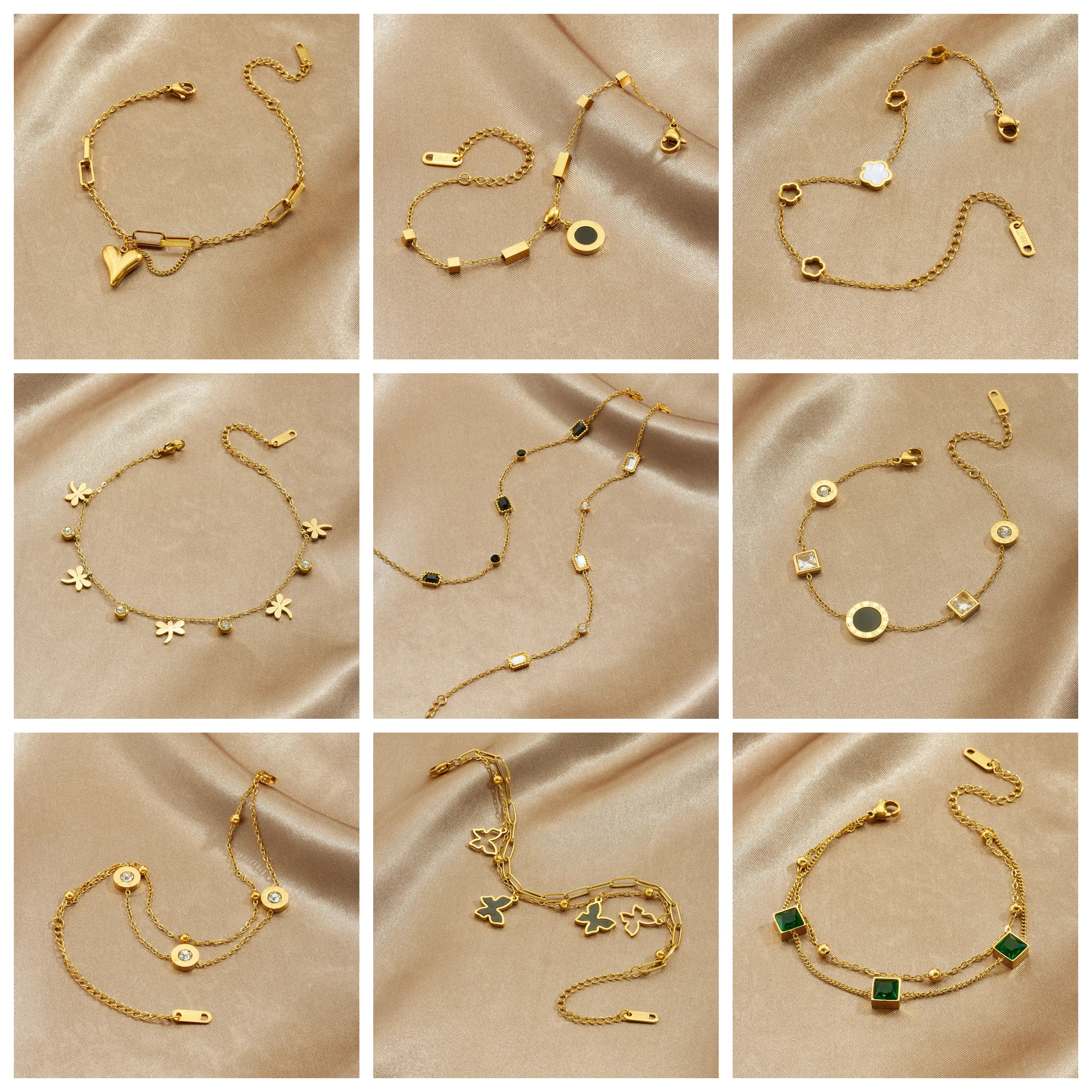 Heart Zircon Bracelet
