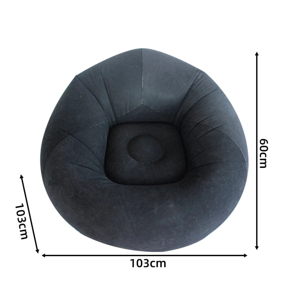 Inflatable Lazy Sofa – Portable Air Lounge Chair for Indoor & Outdoor Use