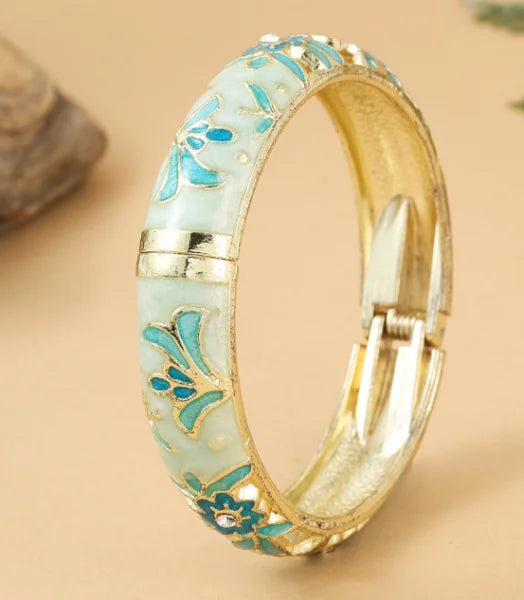 Luxury Enamel Cloisonné Bangle