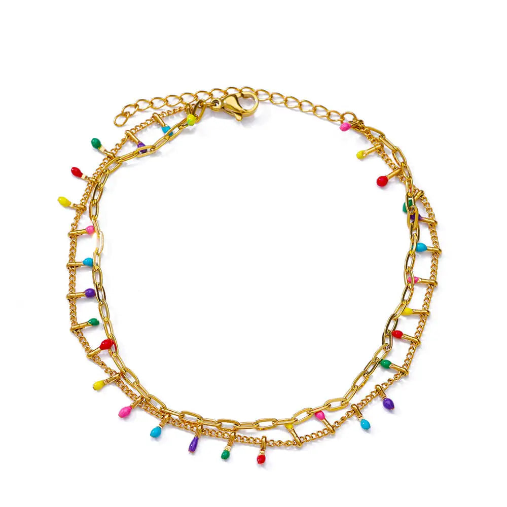 Sun Charm Bracelet