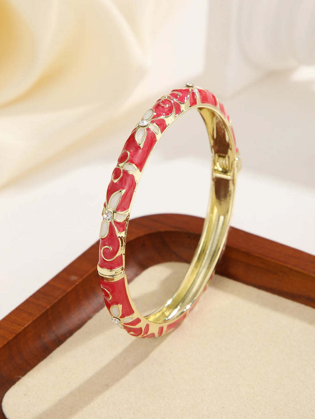 Floral Clover Bracelet