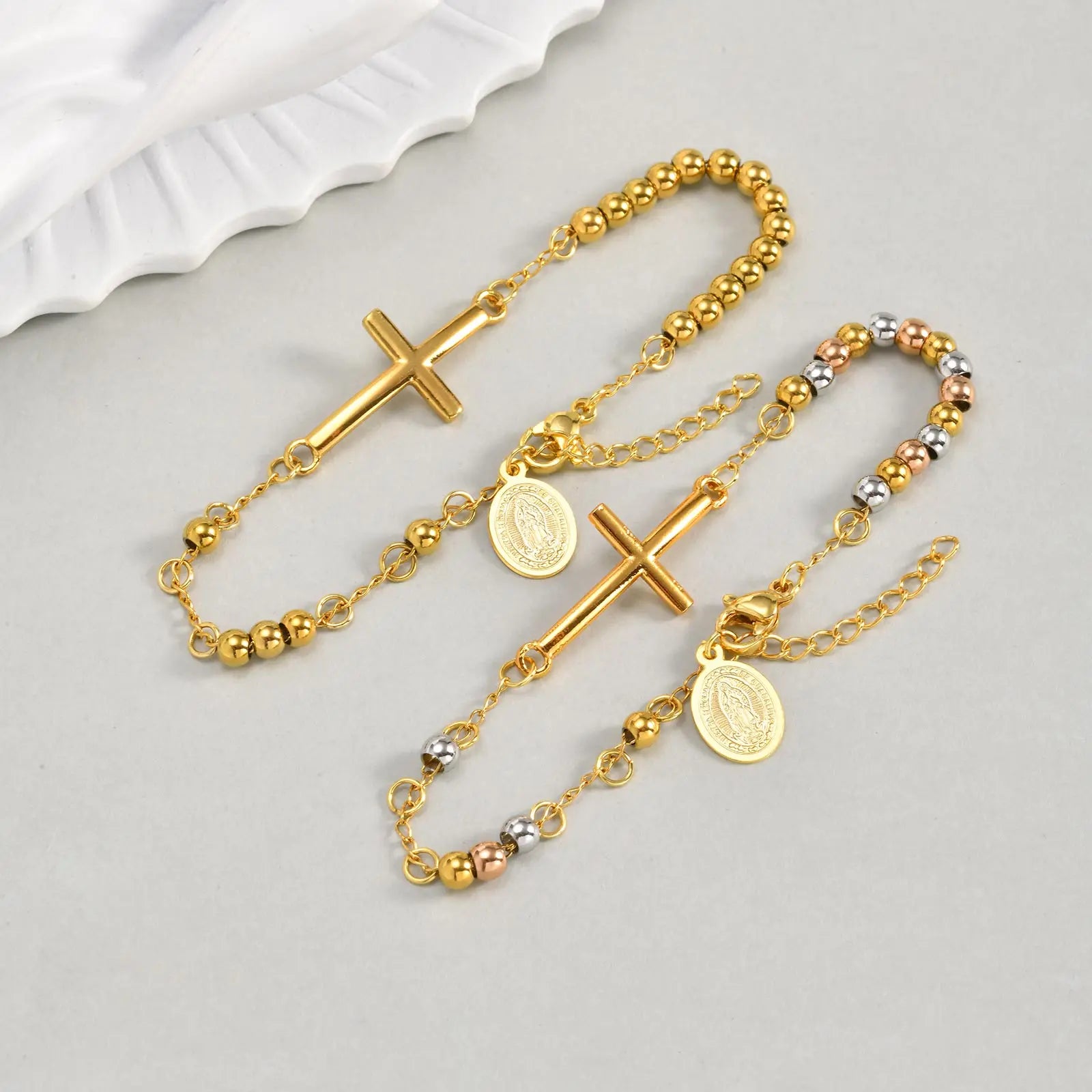 Rosary Charm Bracelet