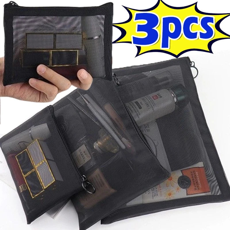 Mesh Cosmetic Bag