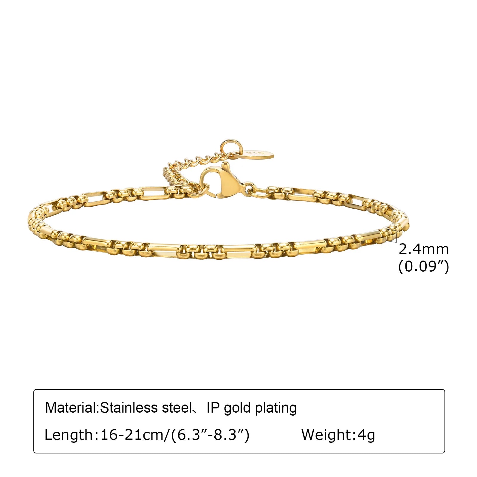 Twist Paperclip Bracelet