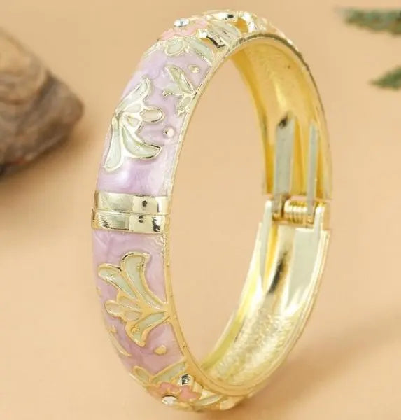 Luxury Enamel Cloisonné Bangle