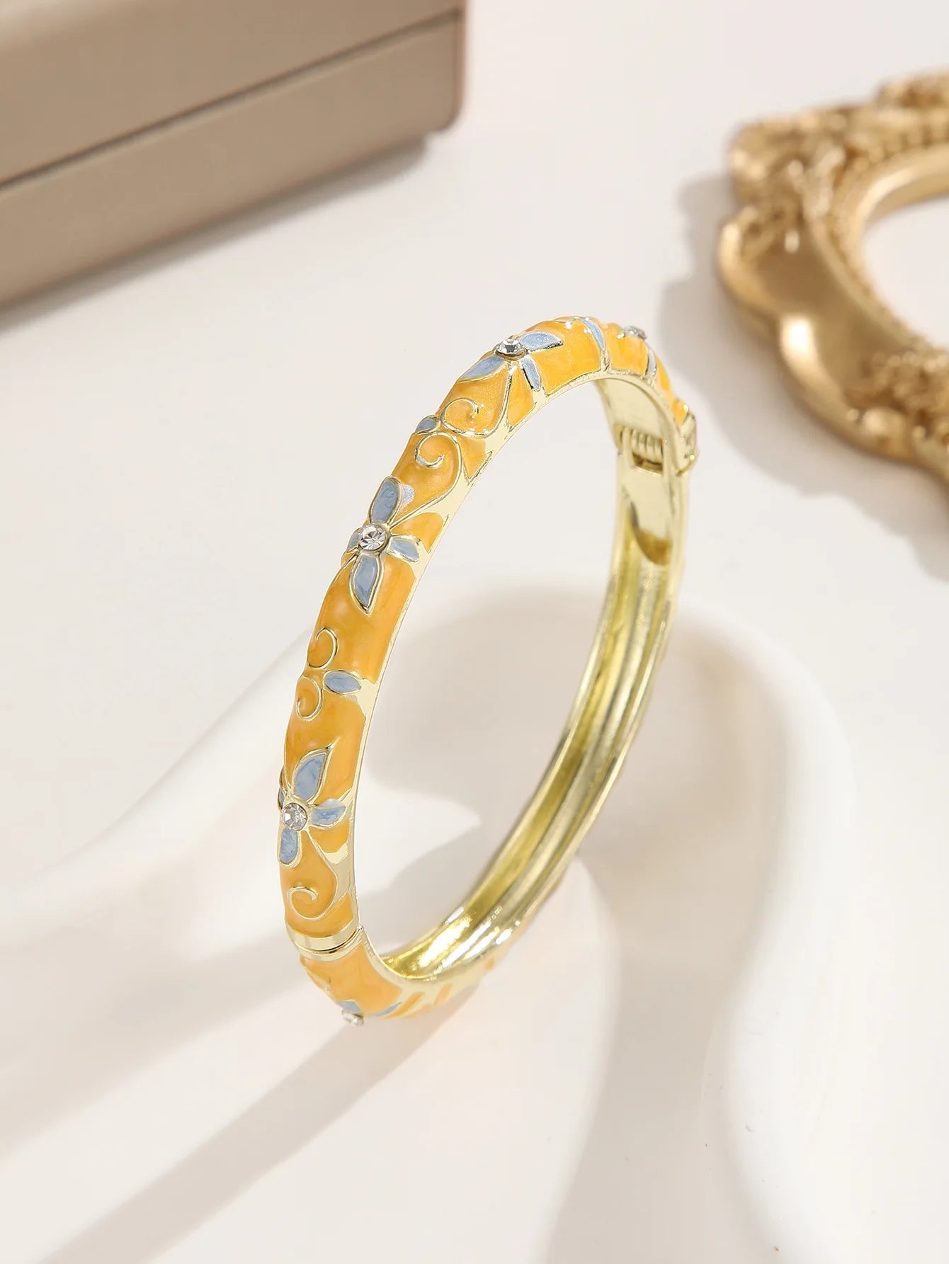 Floral Clover Bracelet