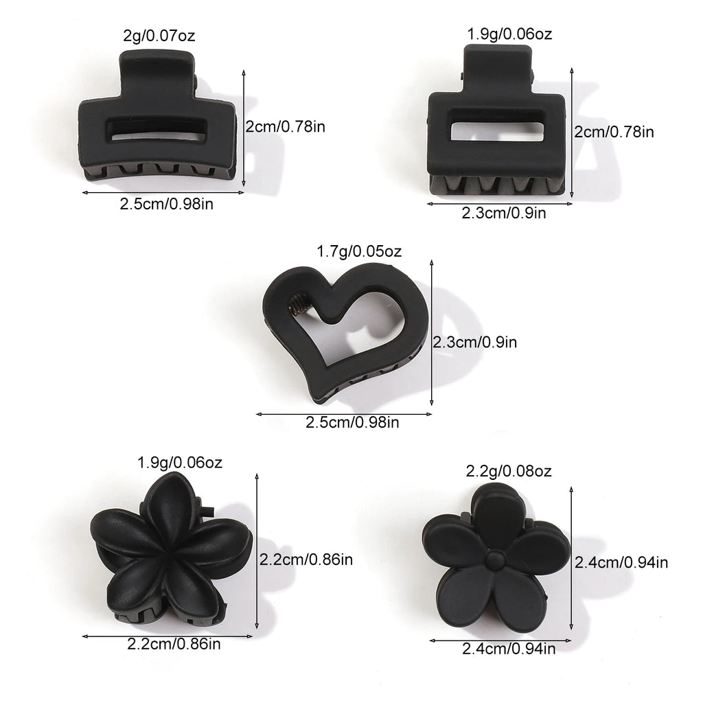 Mini Flower Hair Clips