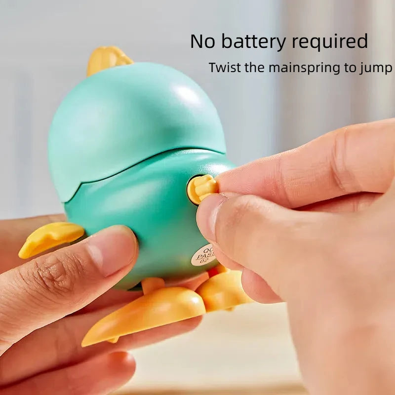 Clockwork Walking Chick Toy – Cute Wind-Up Animal with Pull Chain