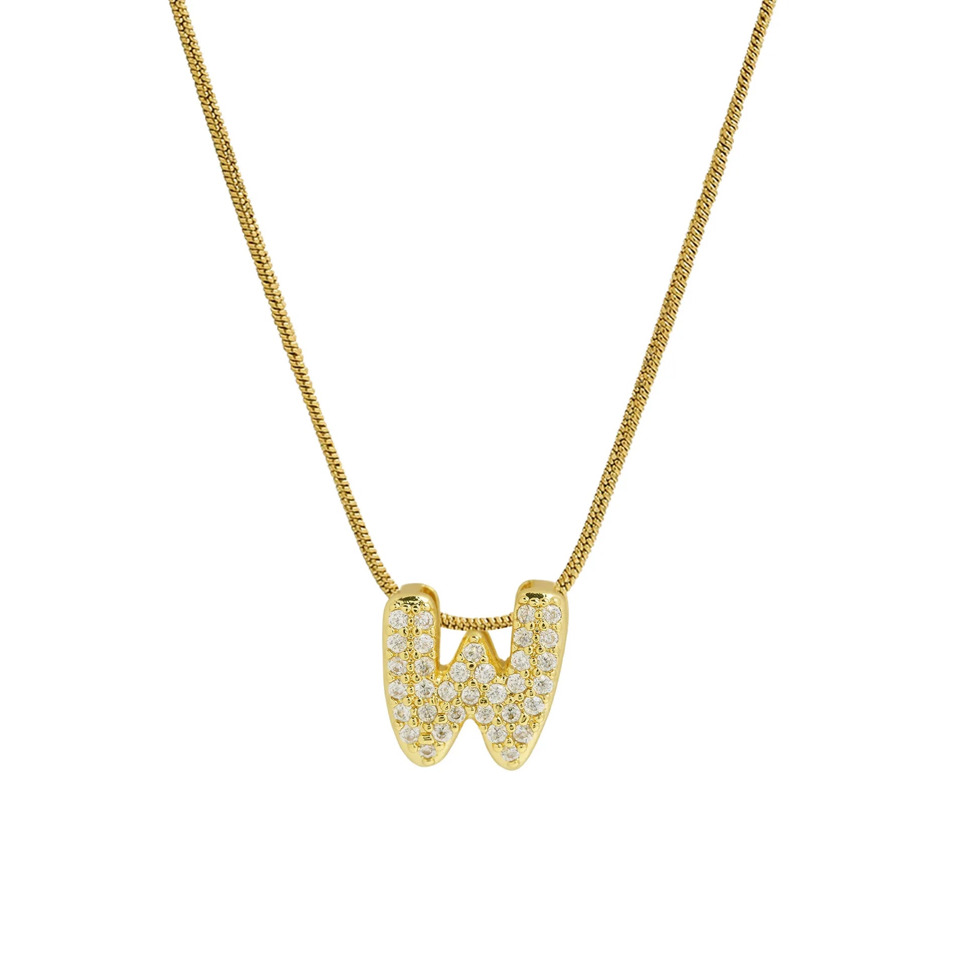 Luna Initial Necklace