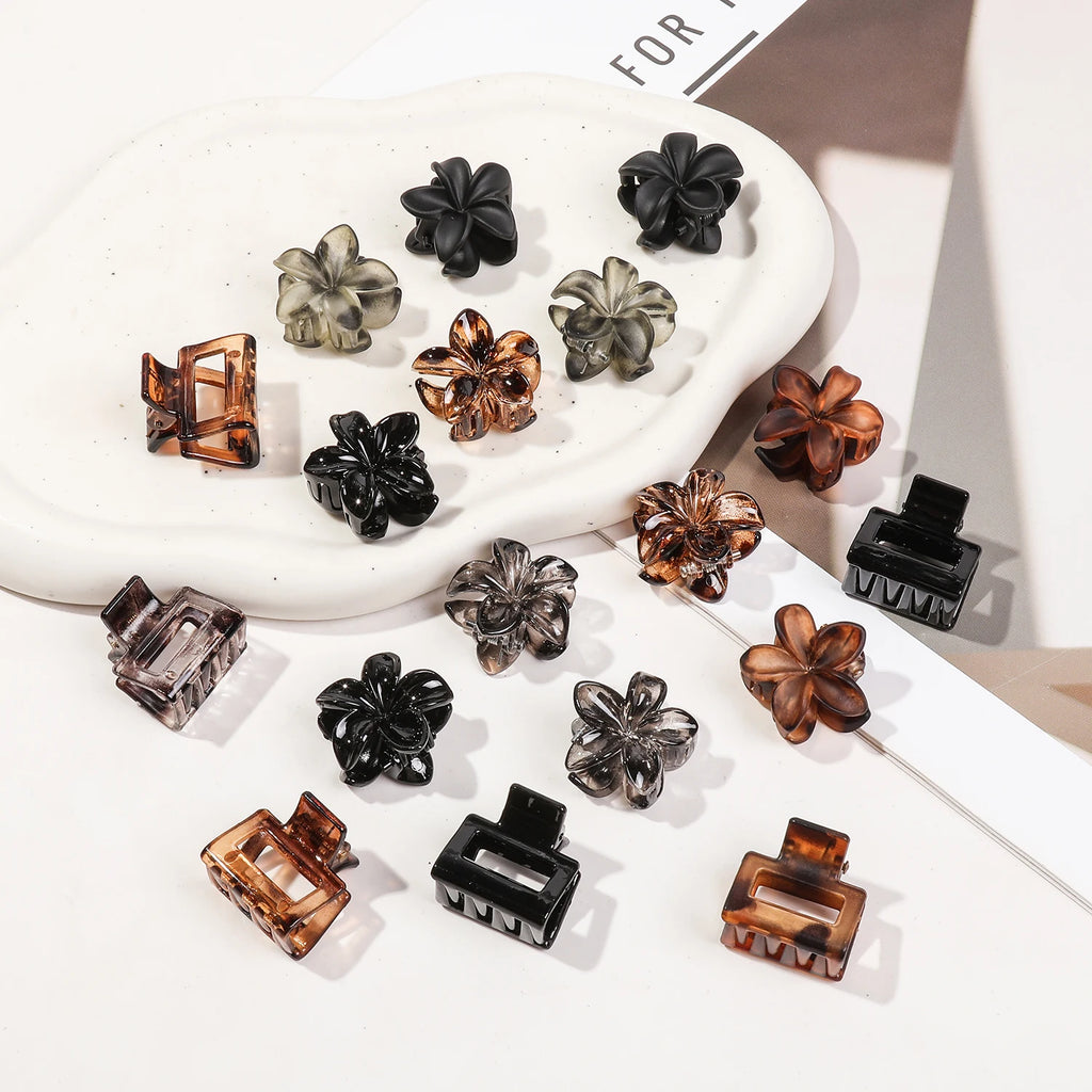Mini Flower Hair Clips