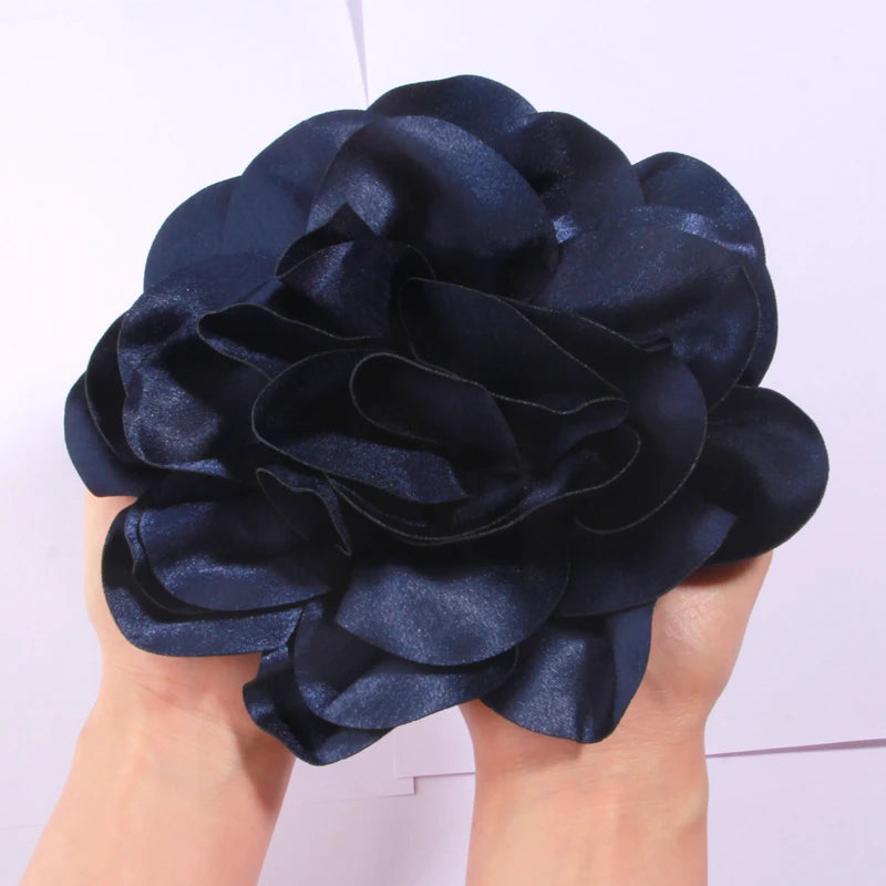 Satin Bloom Hair Clip
