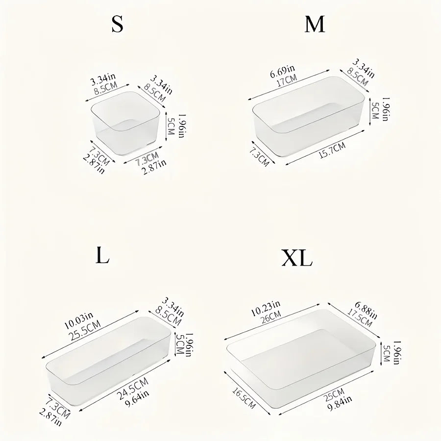 Clear Organizer Set