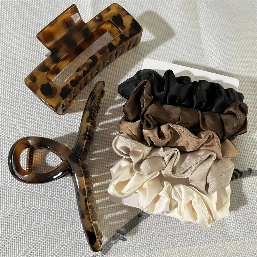 Leopard Claw Clip