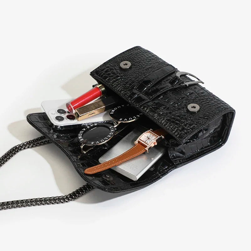 Luxe Sequin Chain Bag
