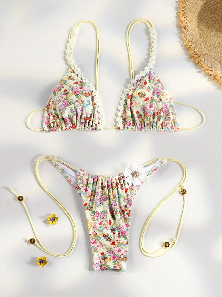 Floral Beach Bikini
