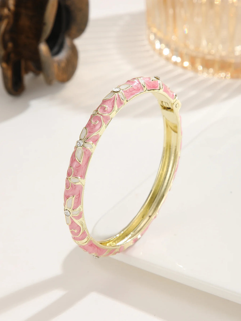 Floral Clover Bracelet