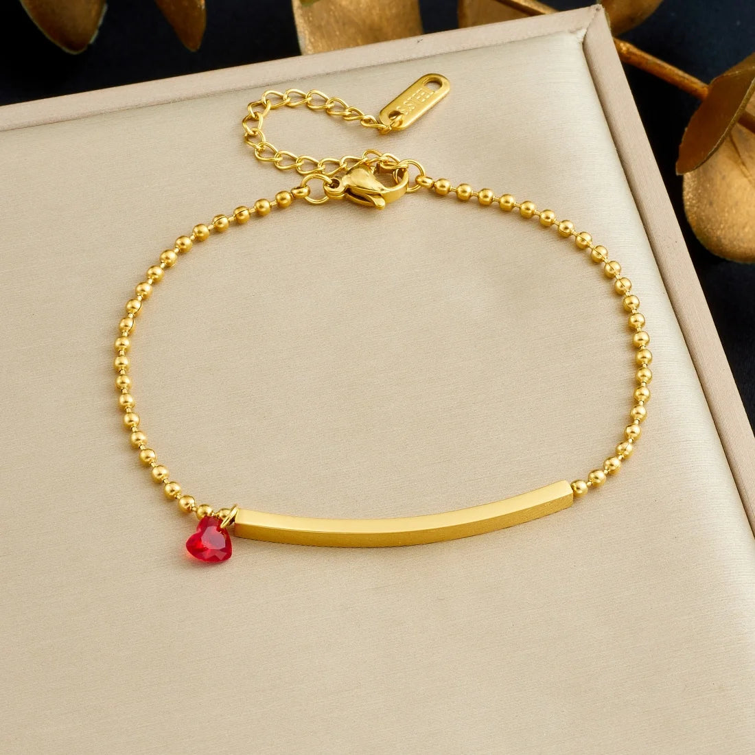 Heart Zircon Bracelet