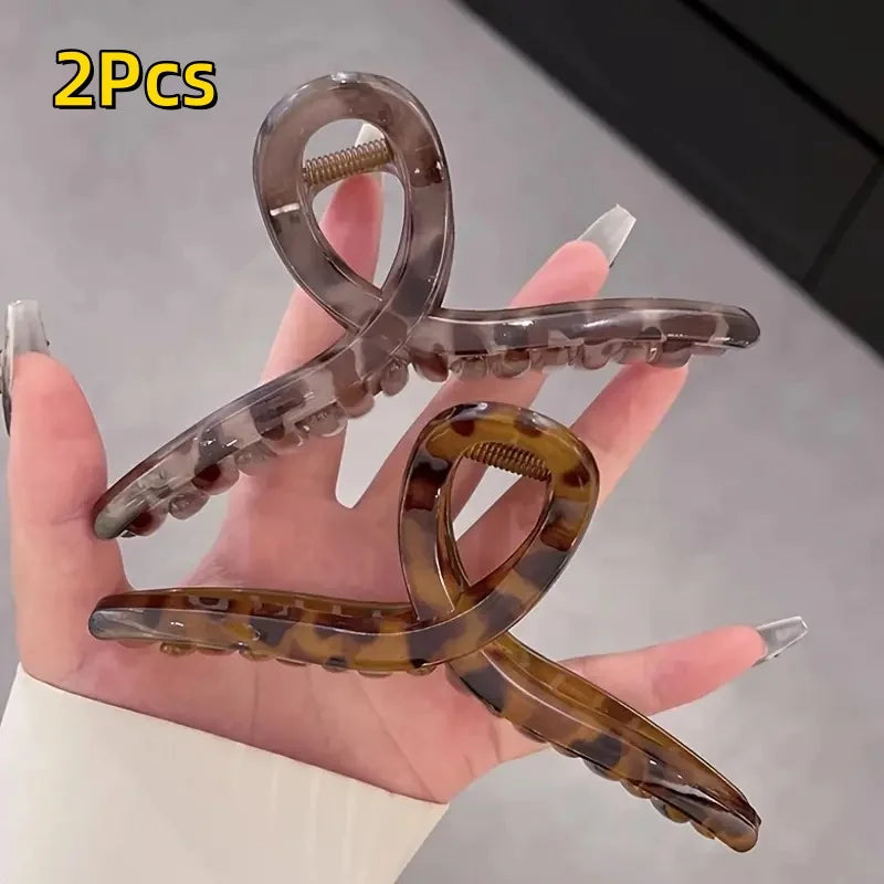 Leopard Claw Clip