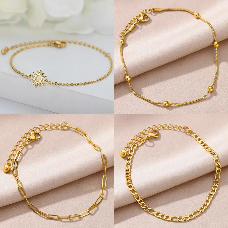 Sun Charm Bracelet