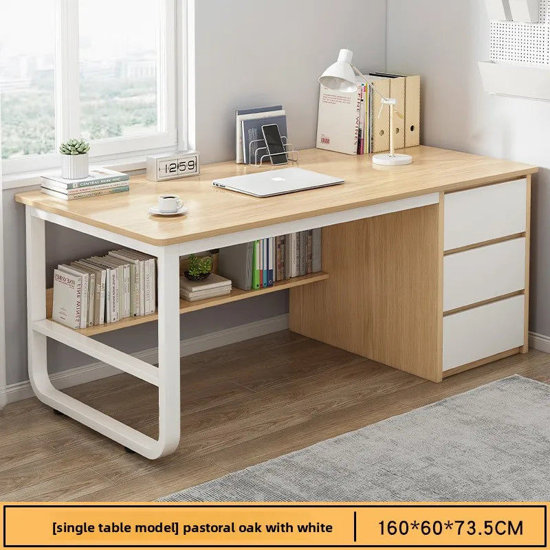 Modern Computer Desk with Drawer – Home Office & Study Workstation