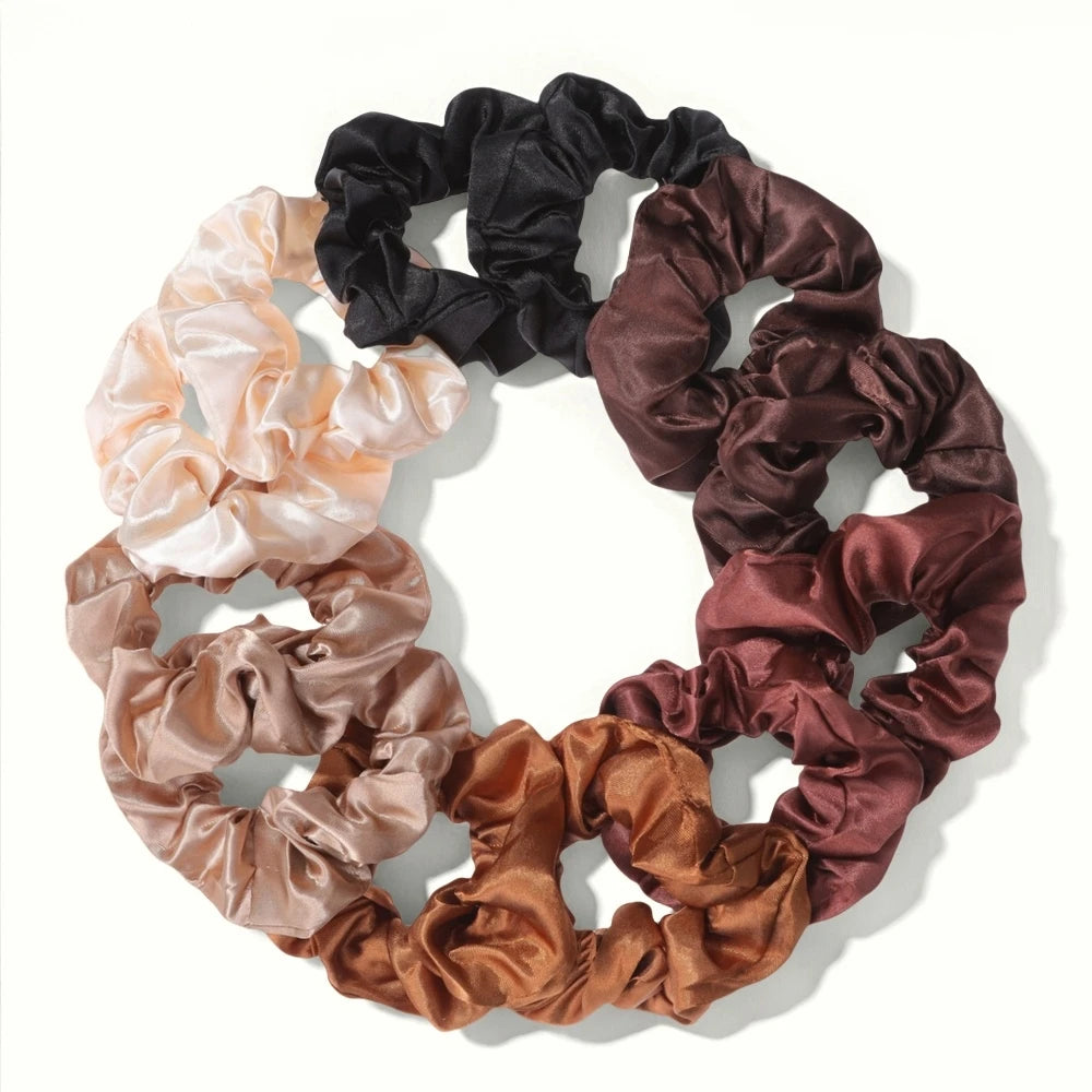 Satin Scrunchie Set