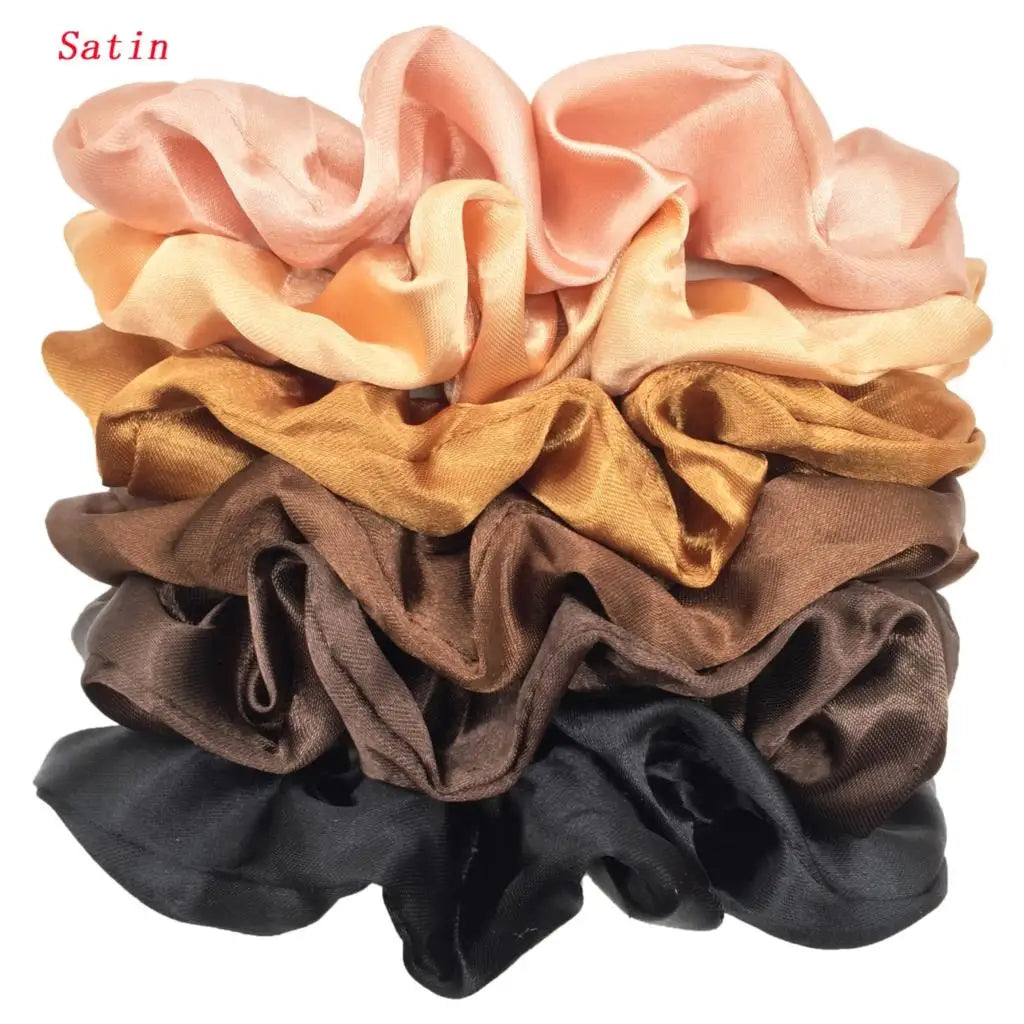 Satin Scrunchie Set