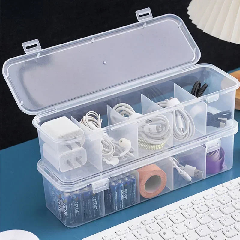 Clear Cable Organizer Box