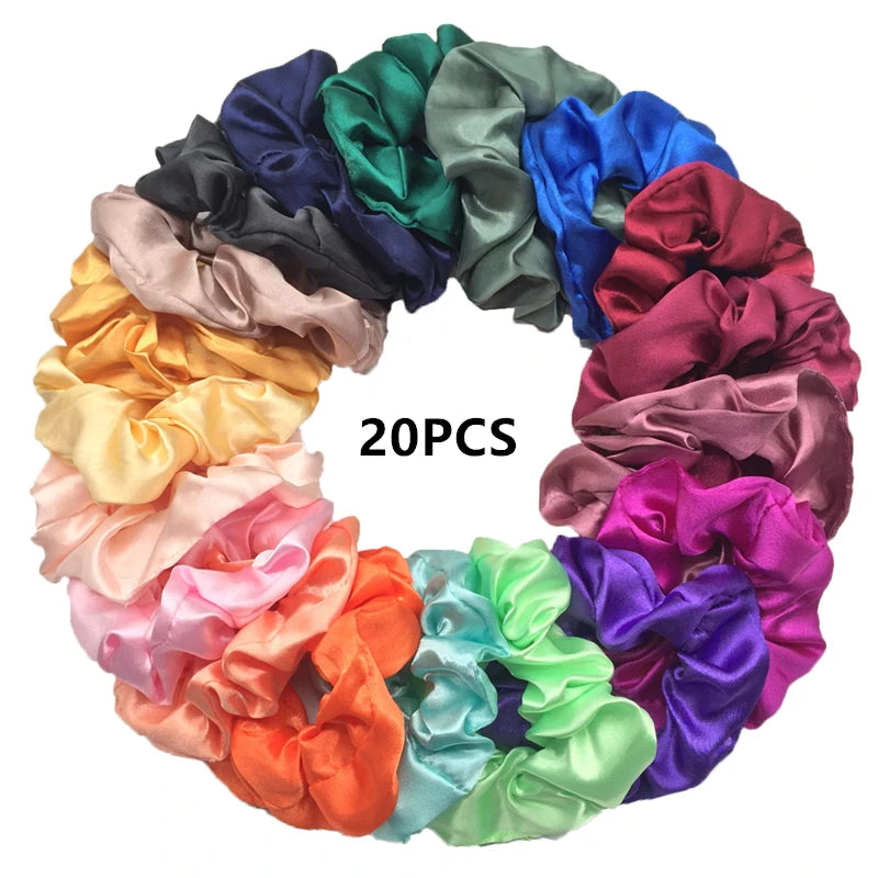 Satin Scrunchie Set