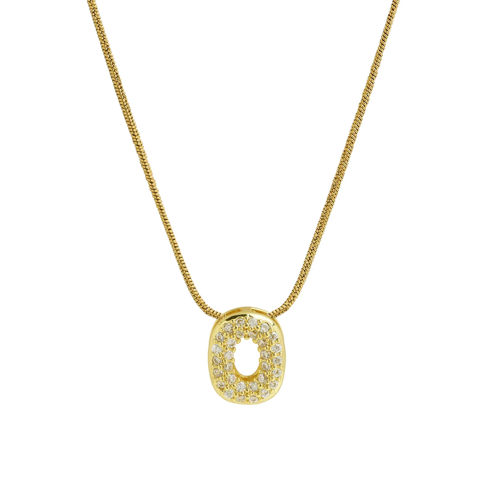 Luna Initial Necklace