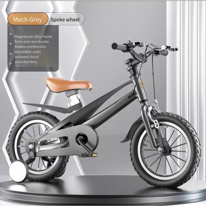 Children's Magnesium Alloy Bicycle with Disc Brakes – 3 to 6 Years