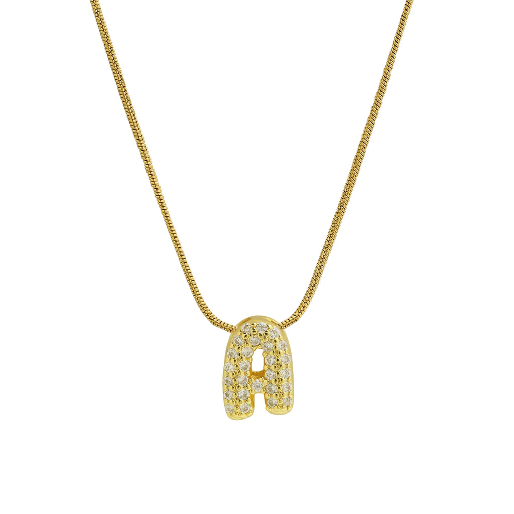 Luna Initial Necklace