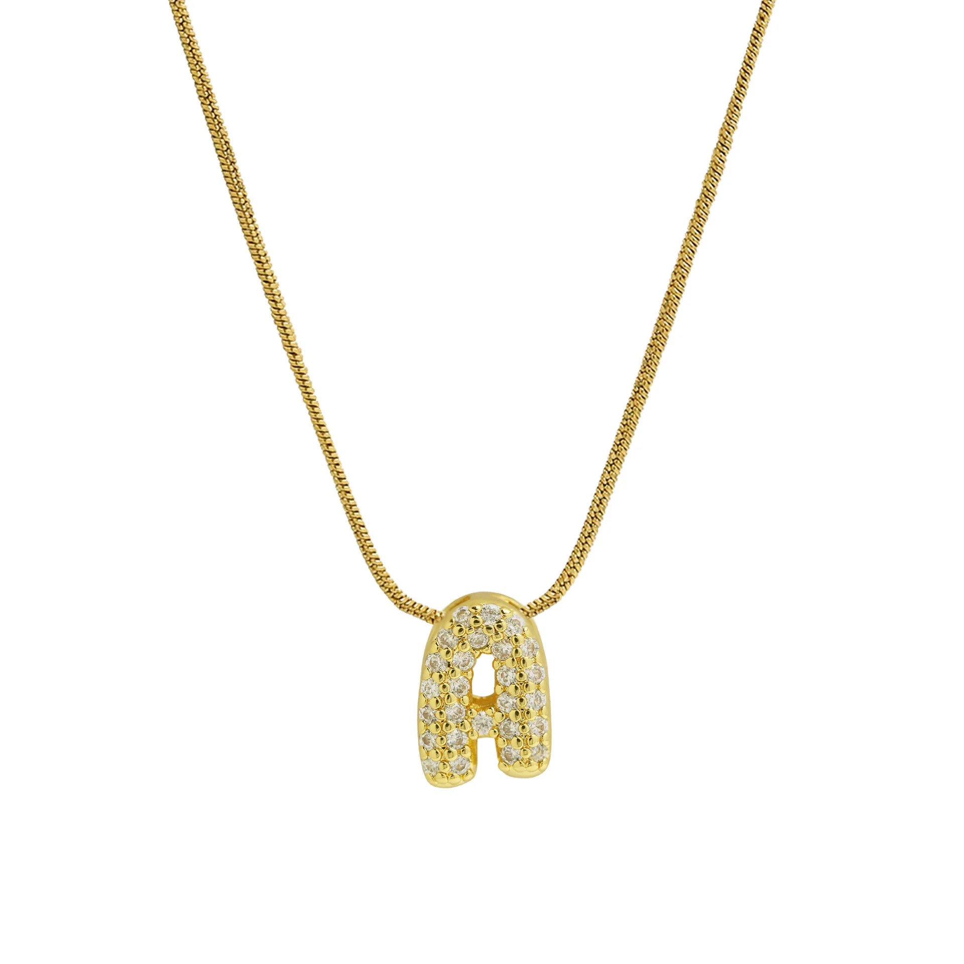 Luna Initial Necklace