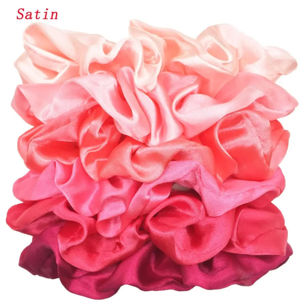 Satin Scrunchie Set