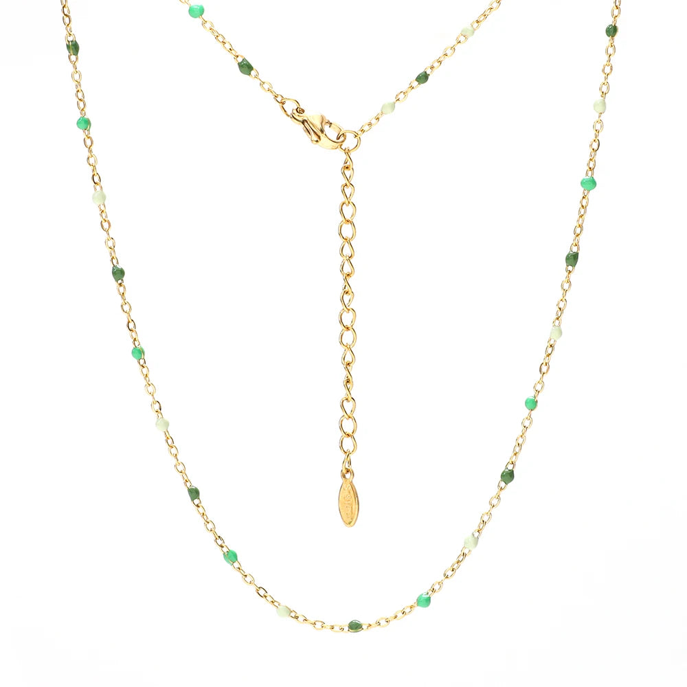 Luna Satellite Bead Necklace