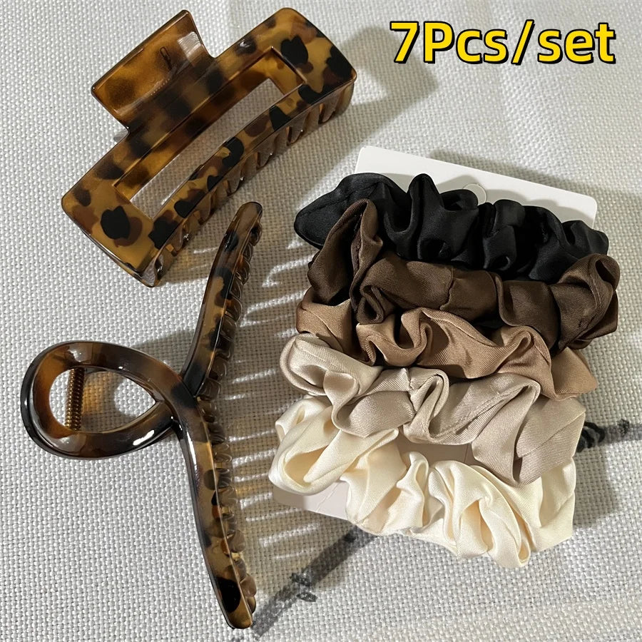 Leopard Claw Clip