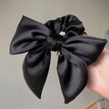Satin Bow Scrunchie