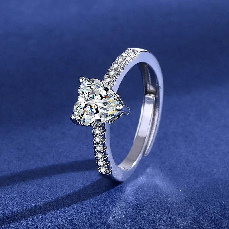 Sterling Heart Ring