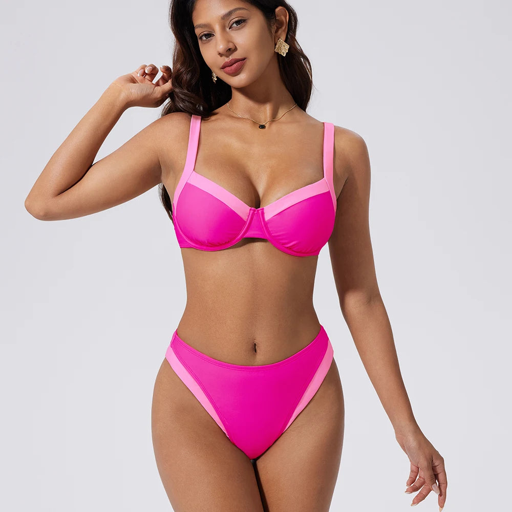 Push-Up Bandeau Bikini Set