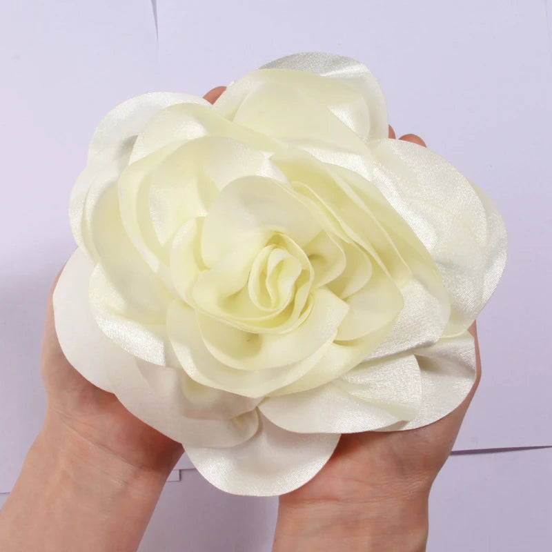 Satin Bloom Hair Clip