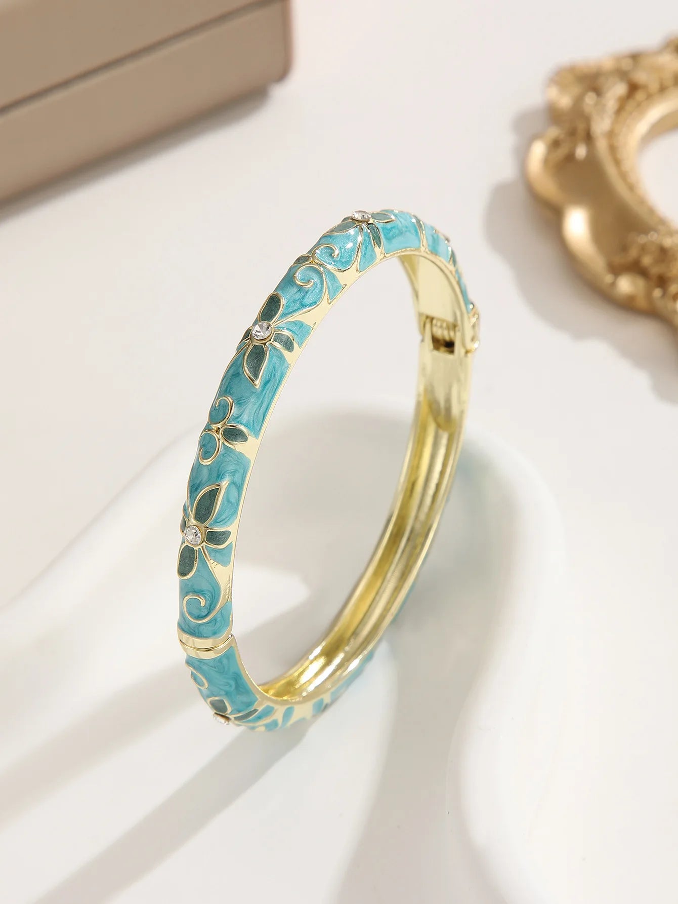 Floral Clover Bracelet