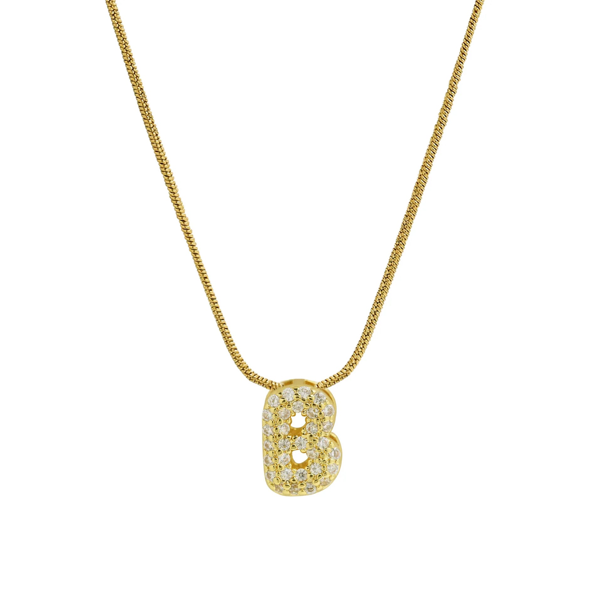 Luna Initial Necklace