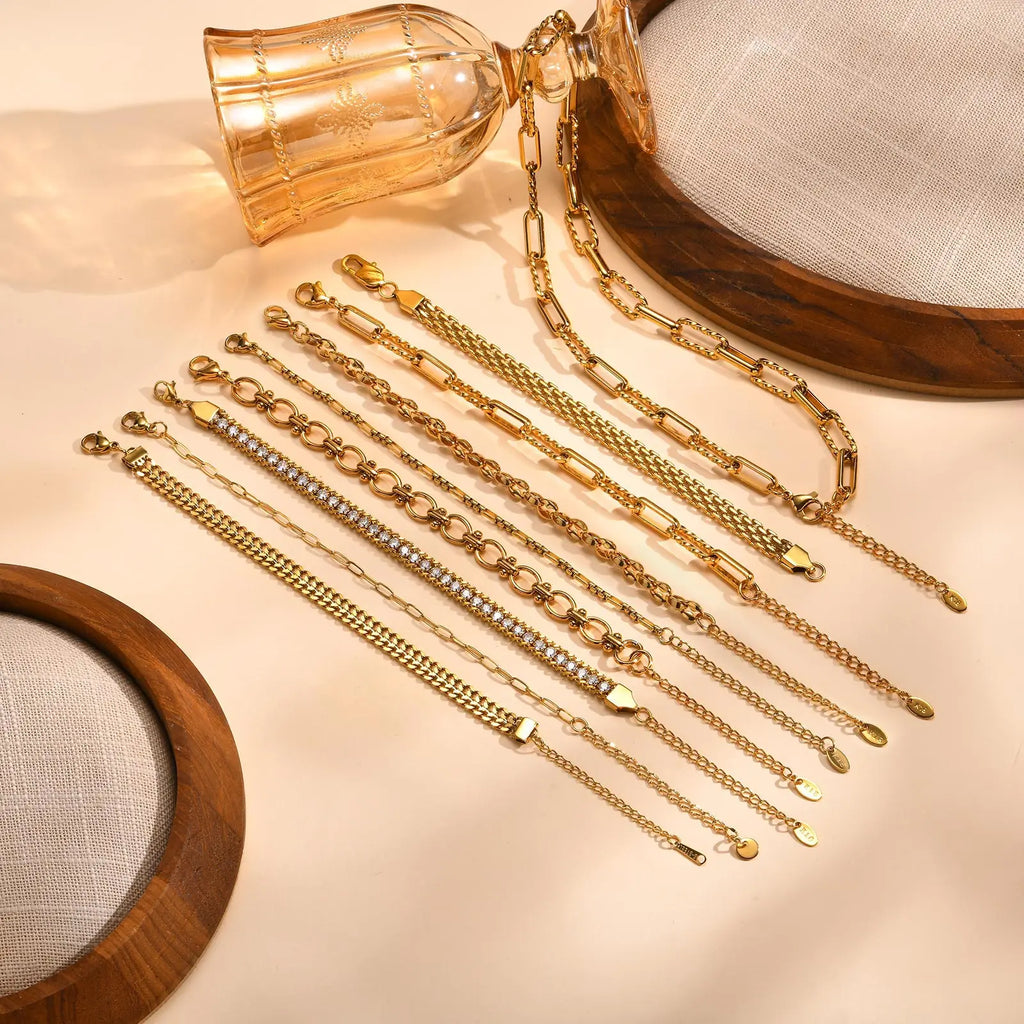 Twist Paperclip Bracelet